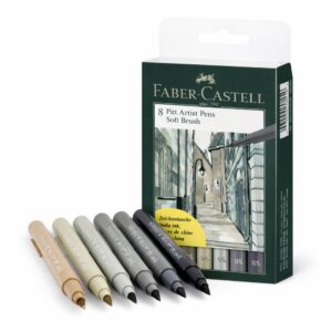 pennarelli brush pitt artist faber castel