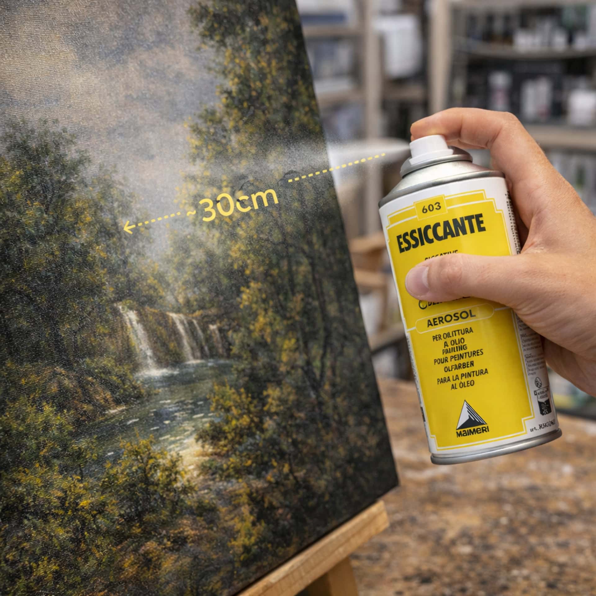 essiccante spray per colori ad olio Maimeri essiccante spray per colori ad olio Maimeri