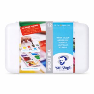 acquerelli pocket van gogh confezione colori primari