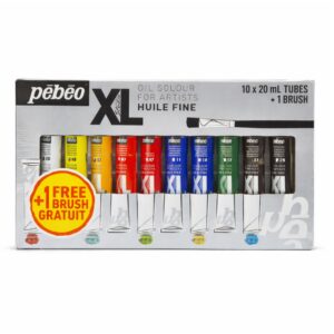 Pebeo Studio XL Olio Pittura confezione di colori da 10 tubetti