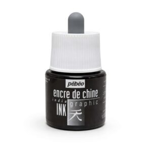 Inchiostro di China Nero Grafico Pébéo