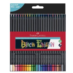 matite faber castel black edition 24 pz