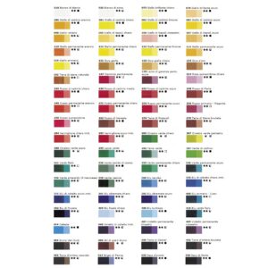cartella colori, colori ad olio maimeri classico 20 ml