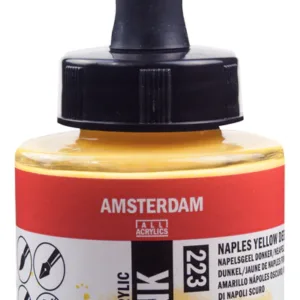 inchiostro acrilico amsterdam giallo di napoli 223