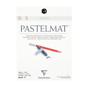 pastelmat blocco 30 x 40 n. 3 bianco