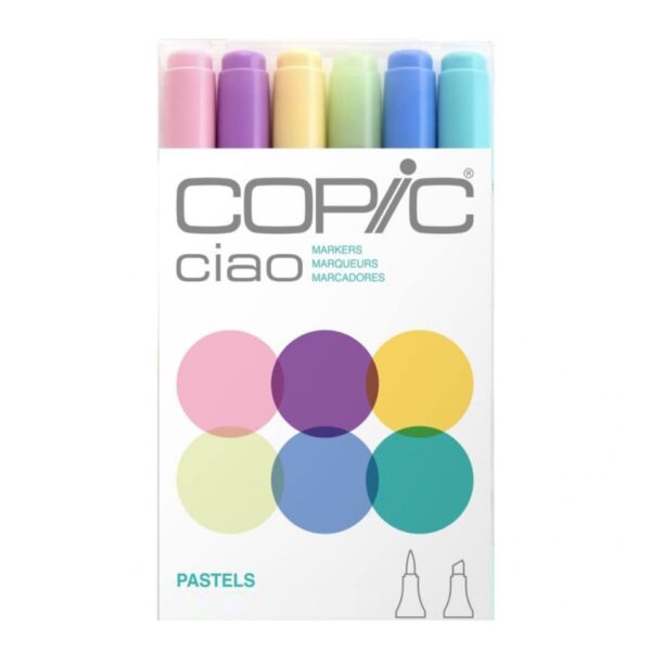 Pennarelli copic Ciao Set colori pastel
