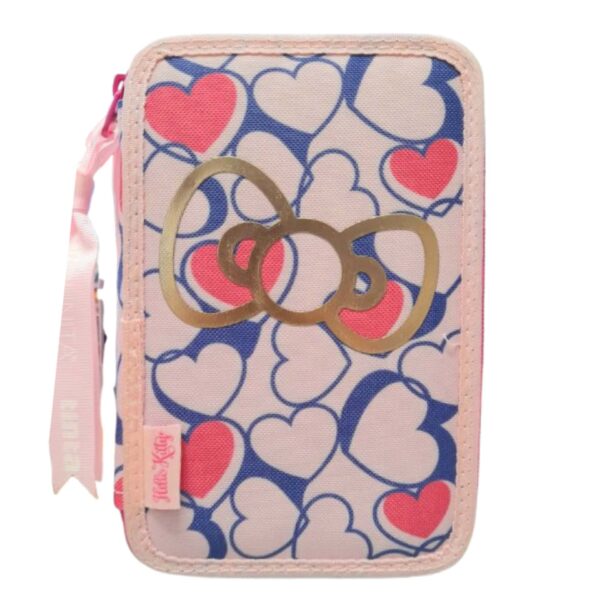 Astuccio Hello Kitty 3 Zip 50° Anniversary