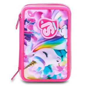 Astuccio 3 zip seven Sj gang flyunicorn girl
