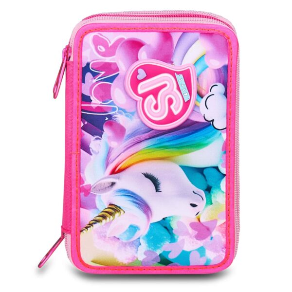Astuccio 3 zip seven Sj gang flyunicorn girl