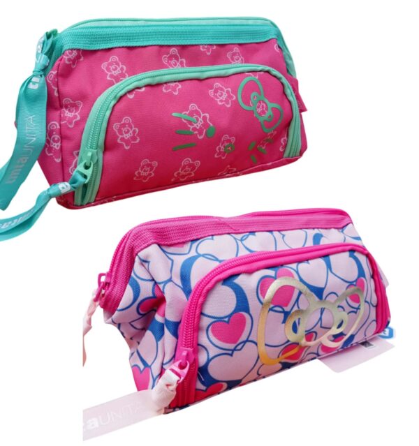 astuccio tinta unita hello kitty bustina grande