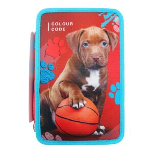 astuccio colour cose cane 3 cerniere