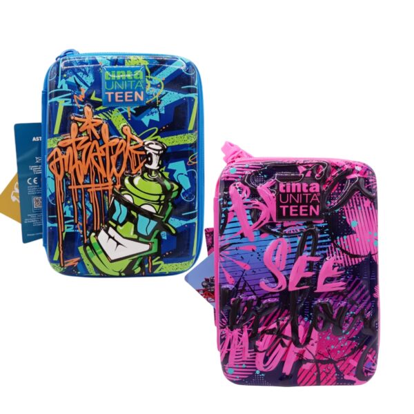 Astuccio One Time tinta unita teen