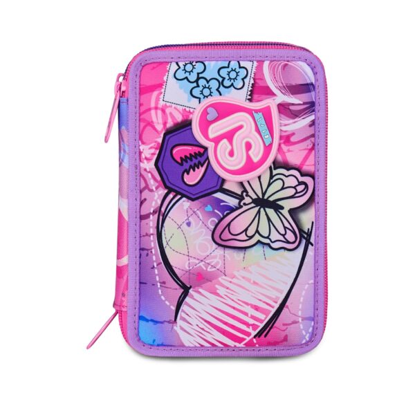 Astuccio 3 zip seven Sj gang tinypatch girl