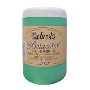 acrilico betacolor divolo verde cadmio chiaro 1 litro
