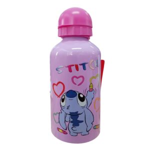 Borraccia Termica Stitch Bambina 500 ml in Alluminio con Tappo – Scuola Asilo | Disney