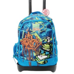 zaino trolley tinta unita cross dream street bambino