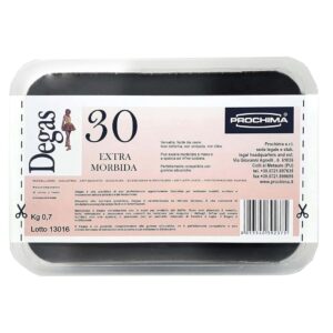 Plastilina Degas 700 g Extra Morbida – Professionale, Modellabile e Riutilizzabile