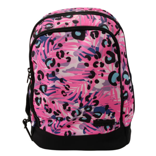 Zaino Dream Fantasy 3 Scomparti 28 Lt con Auricolari Bluetooth – Nero Rosa | Tinta Unita