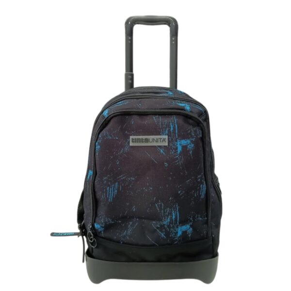 zaino trolley tinta unita cross graffiti ragazzi bambini
