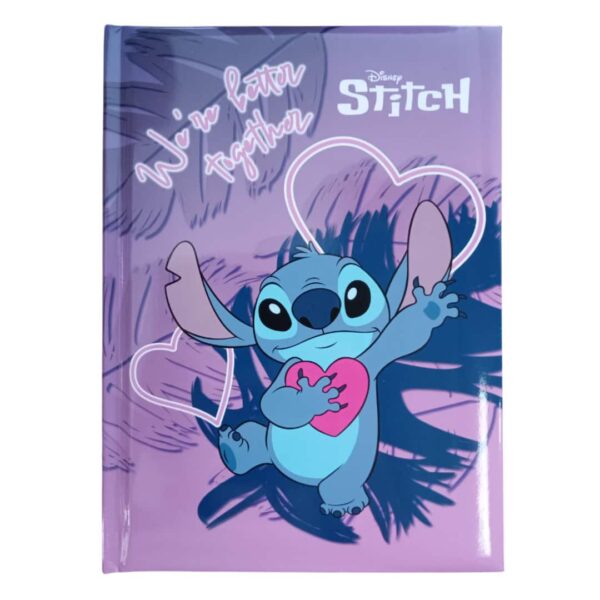 diario lilo e stich 2025-2026 fantasia cuore