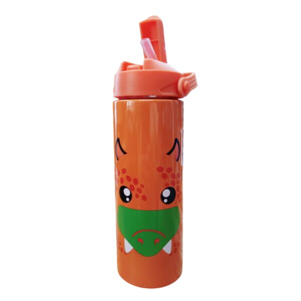 borraccia termica tinta unita kids drago