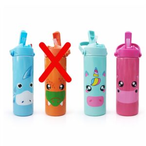 borraccia bambini tinta unita kids