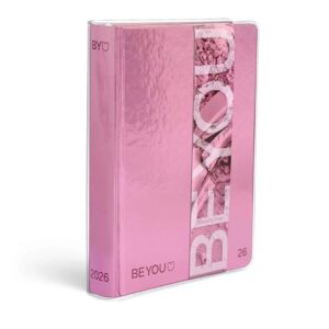 diario scuola be you cosmetic pink 2025-26