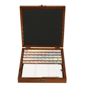 Set Acquerelli Professionali Renesans 54 scatola in legno da regalo