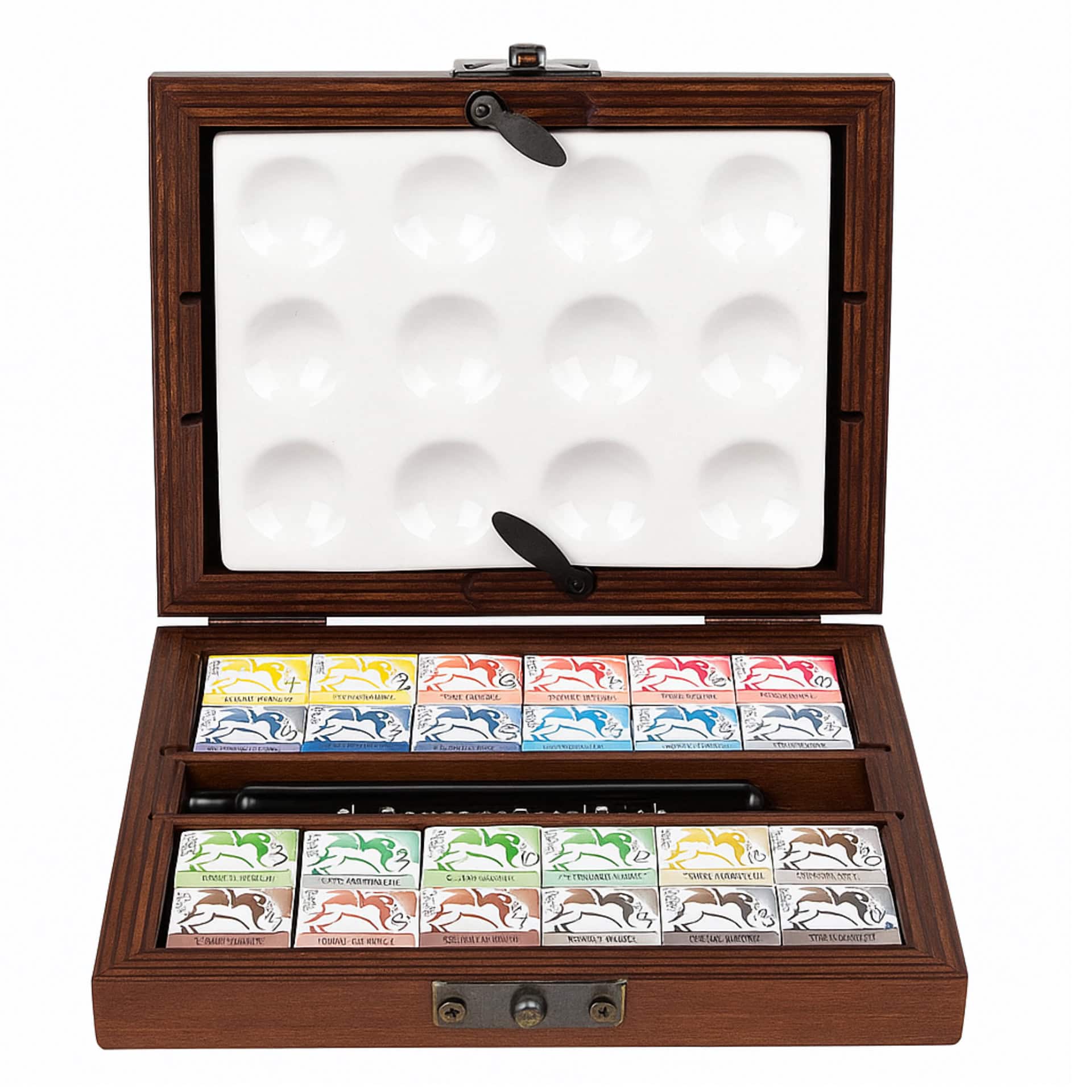 Set Acquerelli Professionali Renesans 24 scatola in legno Set Acquerelli Professionali Renesans 24 scatola in legno