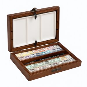 Set Acquerelli Professionali Renesans 36 scatola in legno