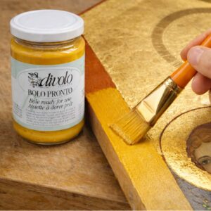 Bolo giallo per doratura Divolo pronto all'utilizzo