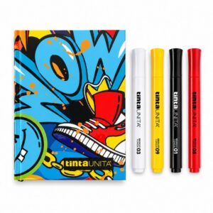 Diario scuola Tinta unita 2026/27 con art marker colore scarpa