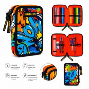 astuccio completo bambino wow tinta unita 2026/27