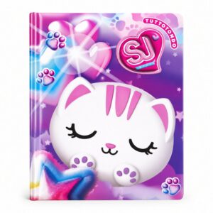 diario scuola sj gang bambina 2026/27 seven gattino