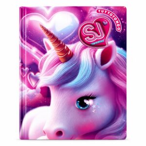 diario scuola sj gang seven 2026/27 bambina unicorno