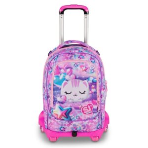 Trolley Seven 8 ruote GLOWCAT girl
